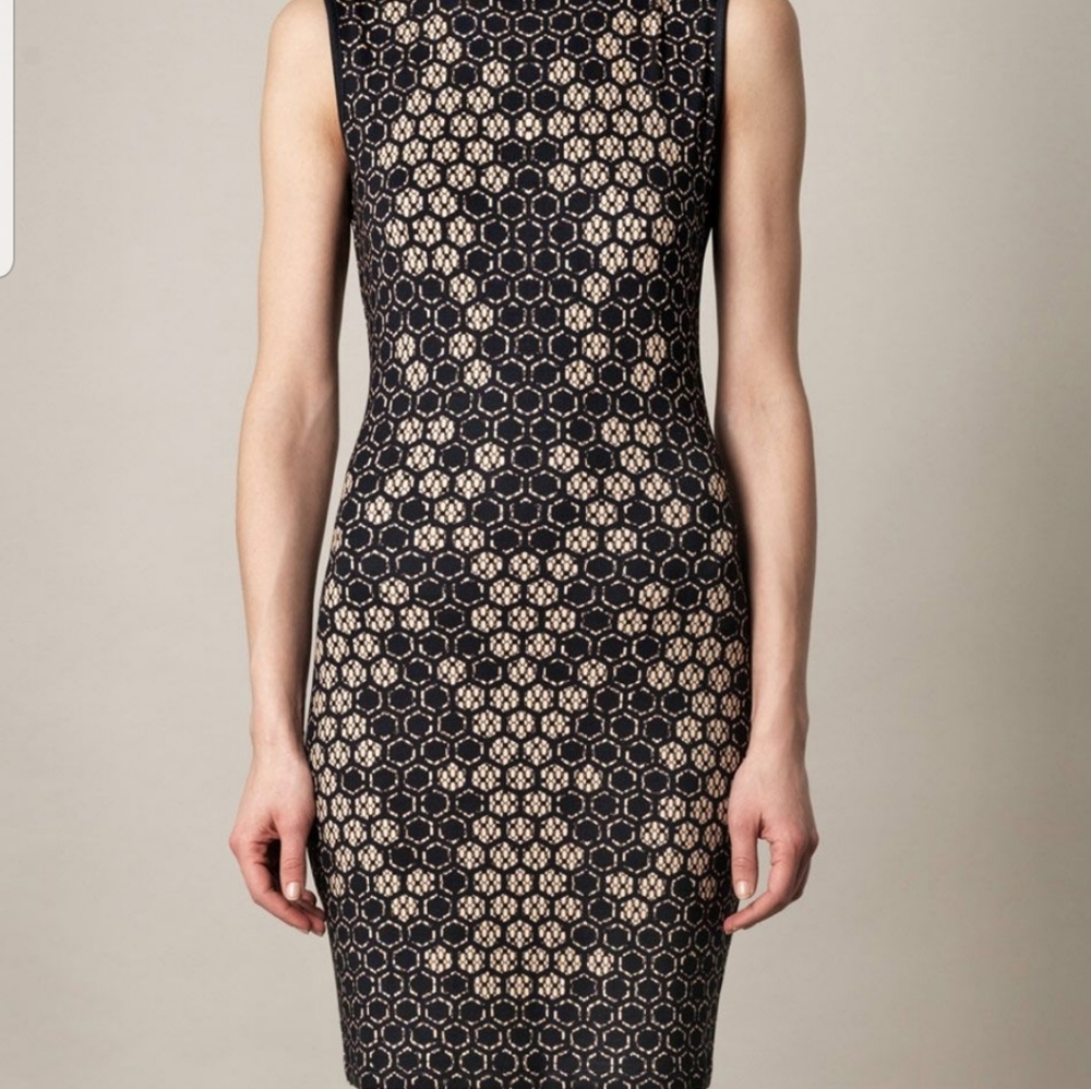 Alexander McQueen honeycomb dress